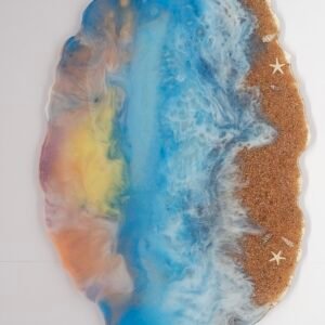 Beach wall plaques 12x8