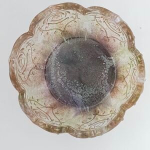 Flower trinket bowl 4.5x2