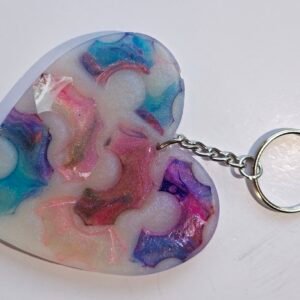 Heart keychains