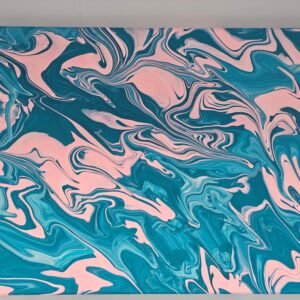 Abstract Canvas art. Rectangle 11x14