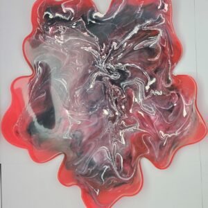 Petal serving platter 14x14